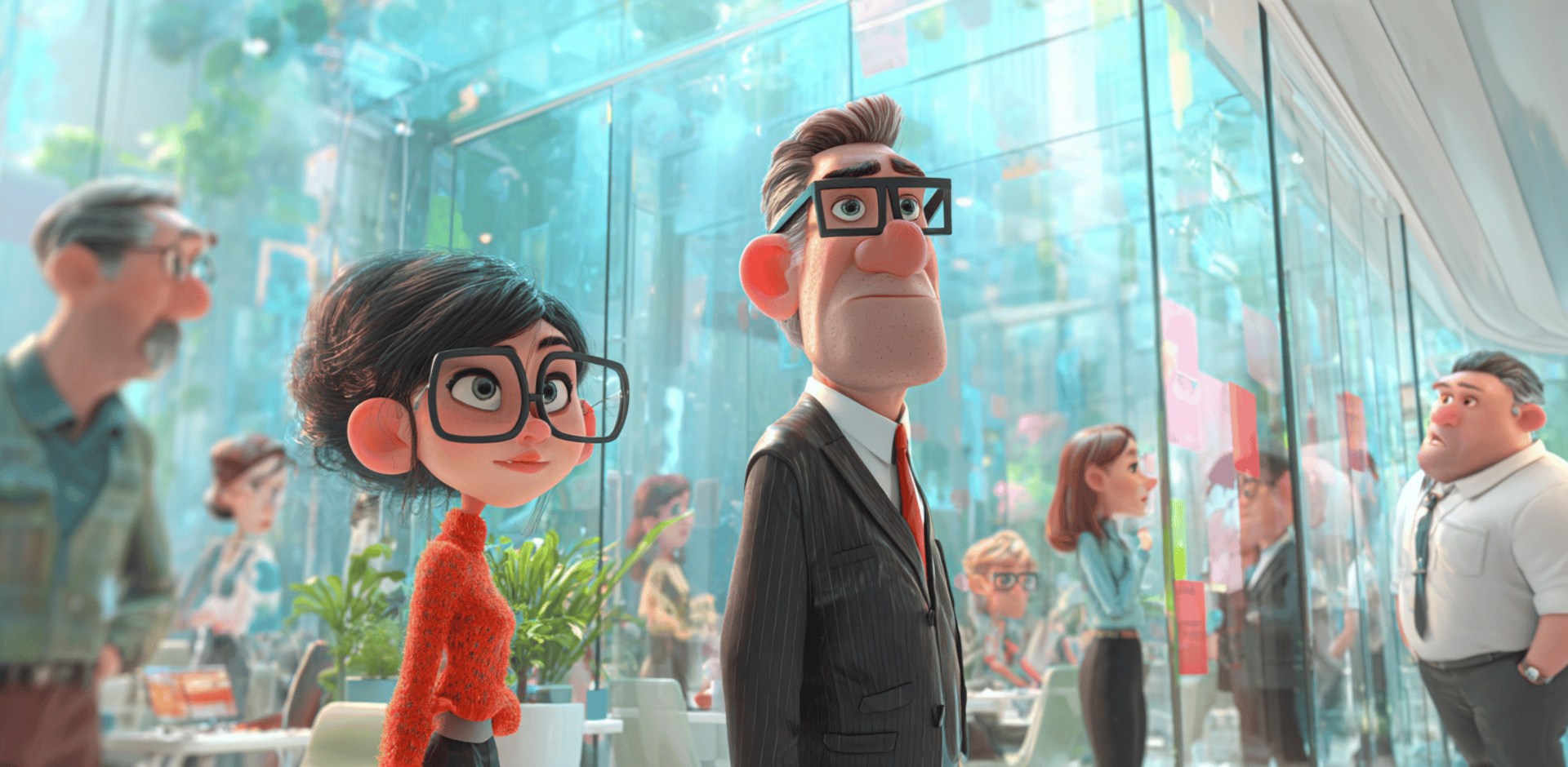 Listenbild: Illustration von KI im Einsatz in der modernen Arbeitswelt