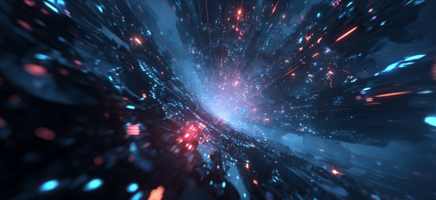 Fullwidth-Bild, das die Vision und Revolution der KI darstellt