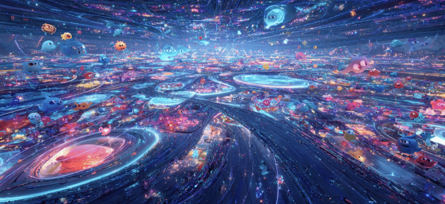 Weite Ansicht des KI-gestützten Routers in Aktion