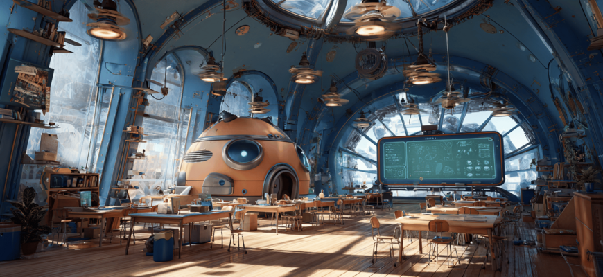 NotebookLM Fullwidth-Bild: Zukunftsweisende KI im Bildungssektor