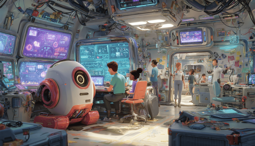 Illustration des Google Gemini 2.5 Flash-Lite Modells in Aktion