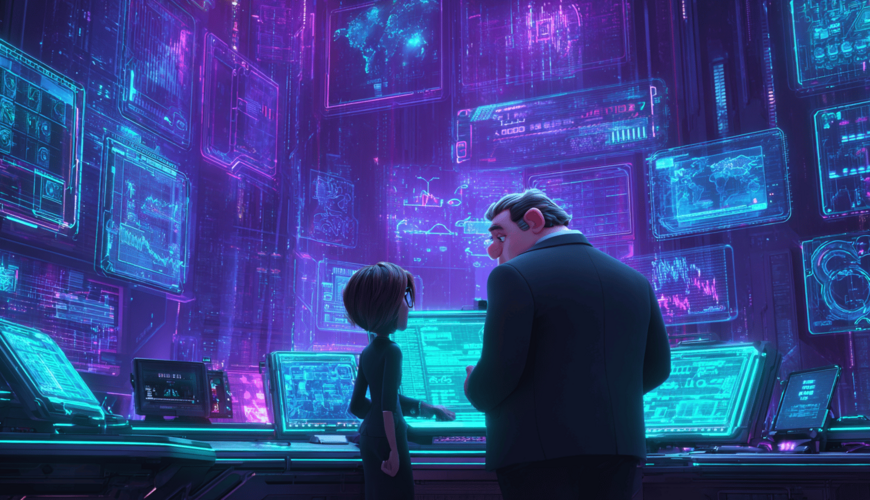 Dynamische Darstellung moderner KI-Prompting-Strategien