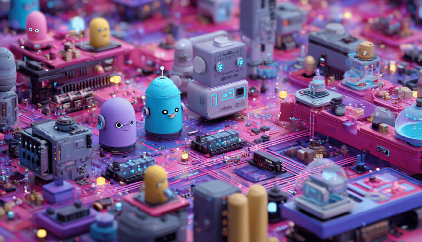 Dynamische KI-Visualisierung mit komplexen Algorithmen