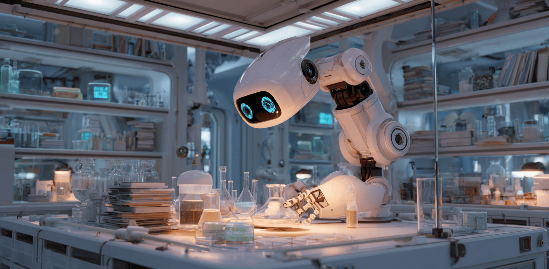 Illustration von Mistral’s Le Chat im Deep Research Modus