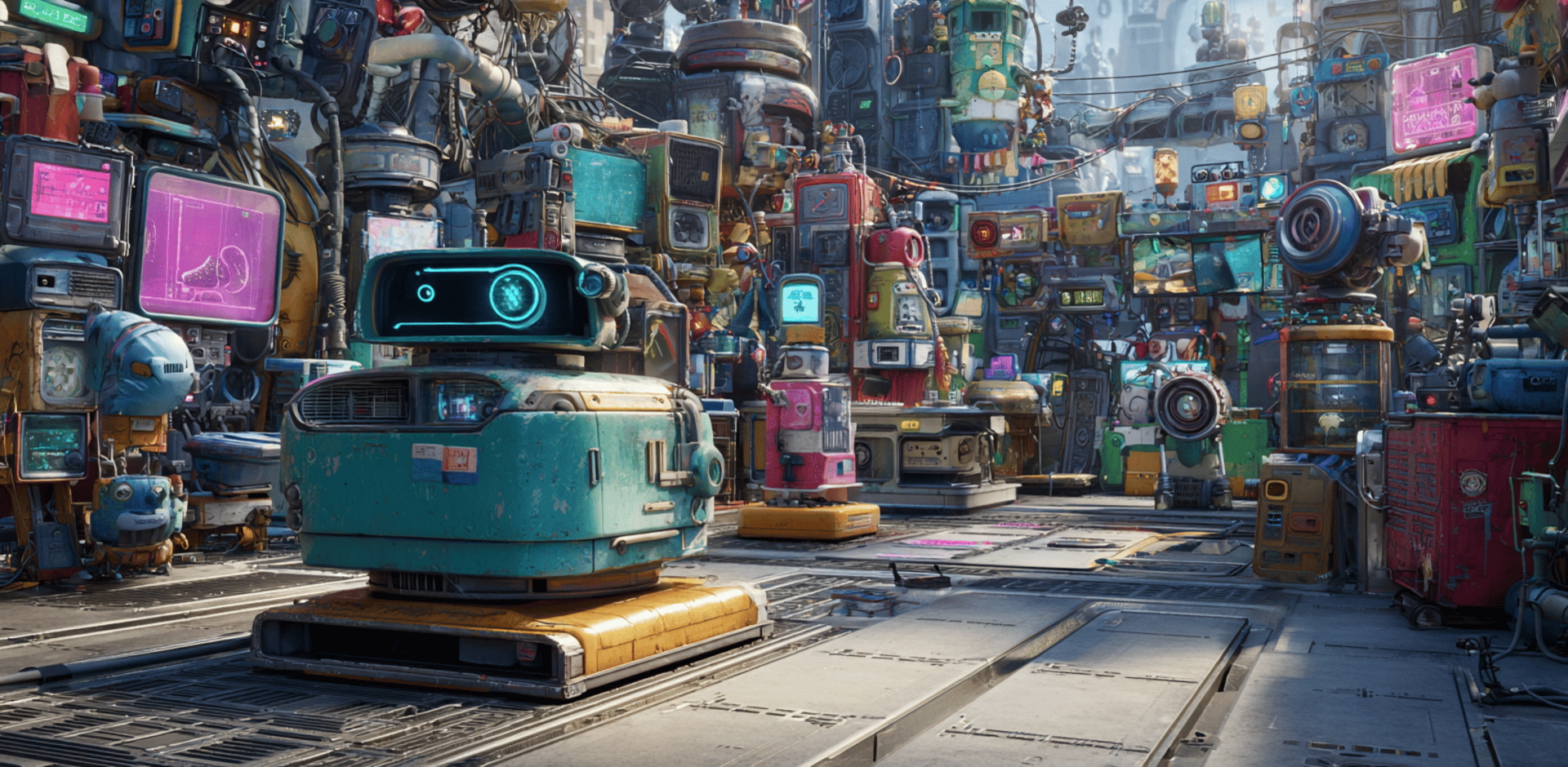 Illustration des ChatGPT Routers im Einsatz