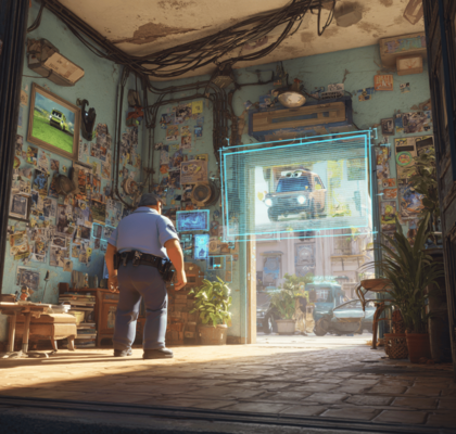 Zweispaltenbild links: Experten und KI-Integration vereint in SecurityPal.