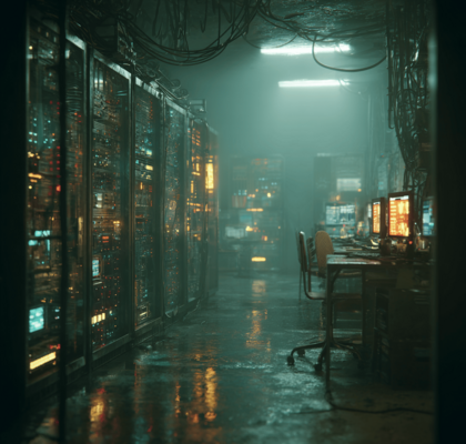 Detailaufnahme eines Cybersecurity-Teams im Einsatz