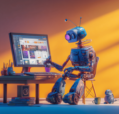 Detailaufnahme des ChatGPT Agent, der Befehle ausführt