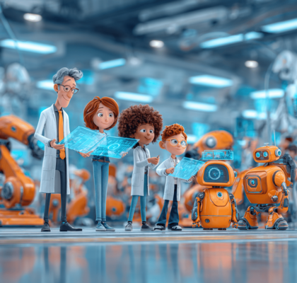 Visualisierung der KI-Revolution in Meta's neuer Superintelligence Lab