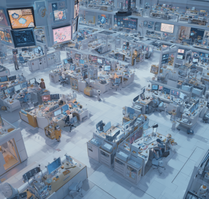 Zweispaltenbild rechts: Automatisierte Arbeitsprozesse